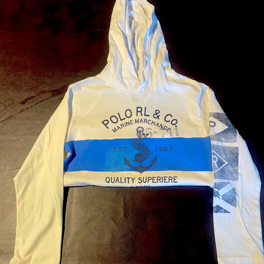 Polo Hoodie Shirt